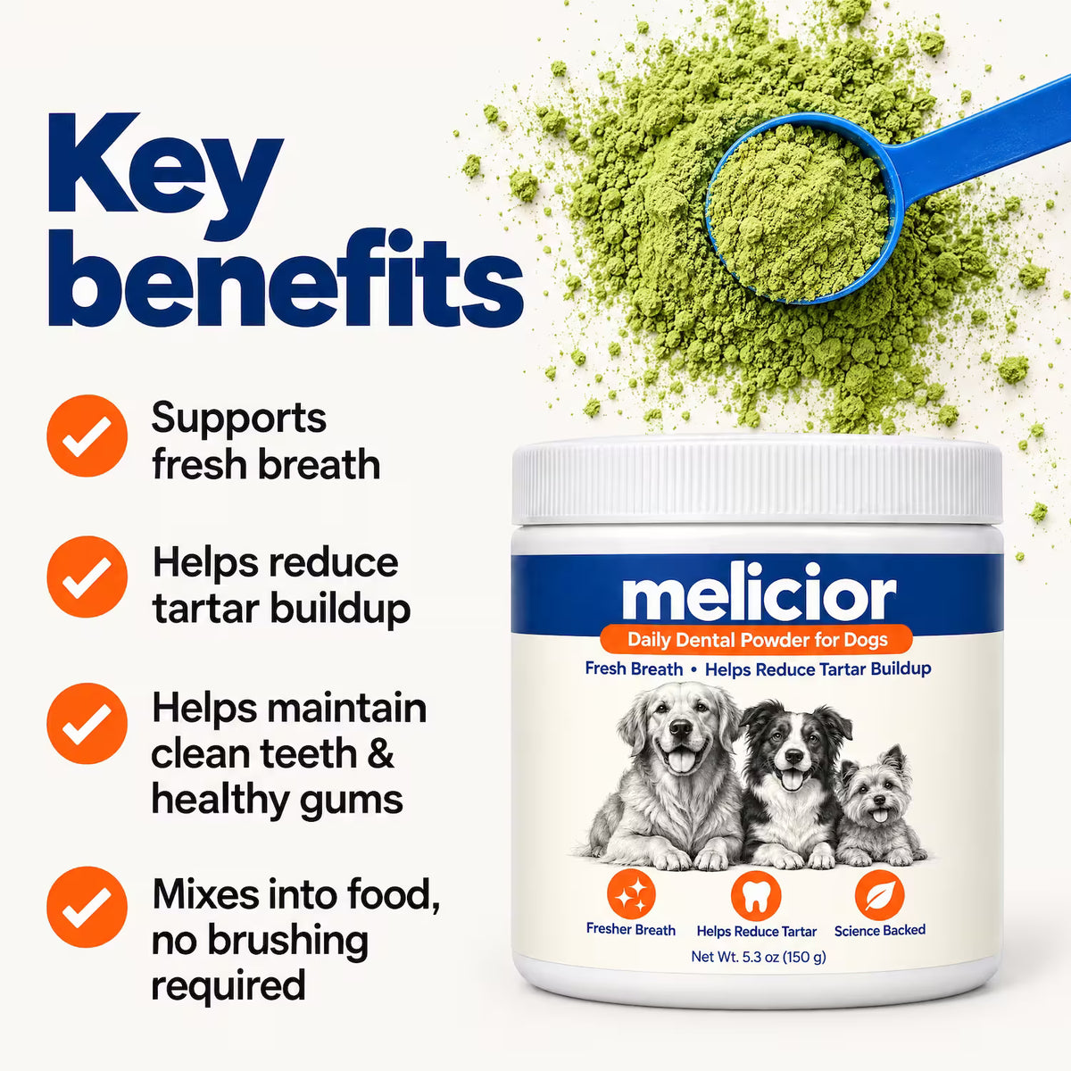 Melicior Daily Dental Powder