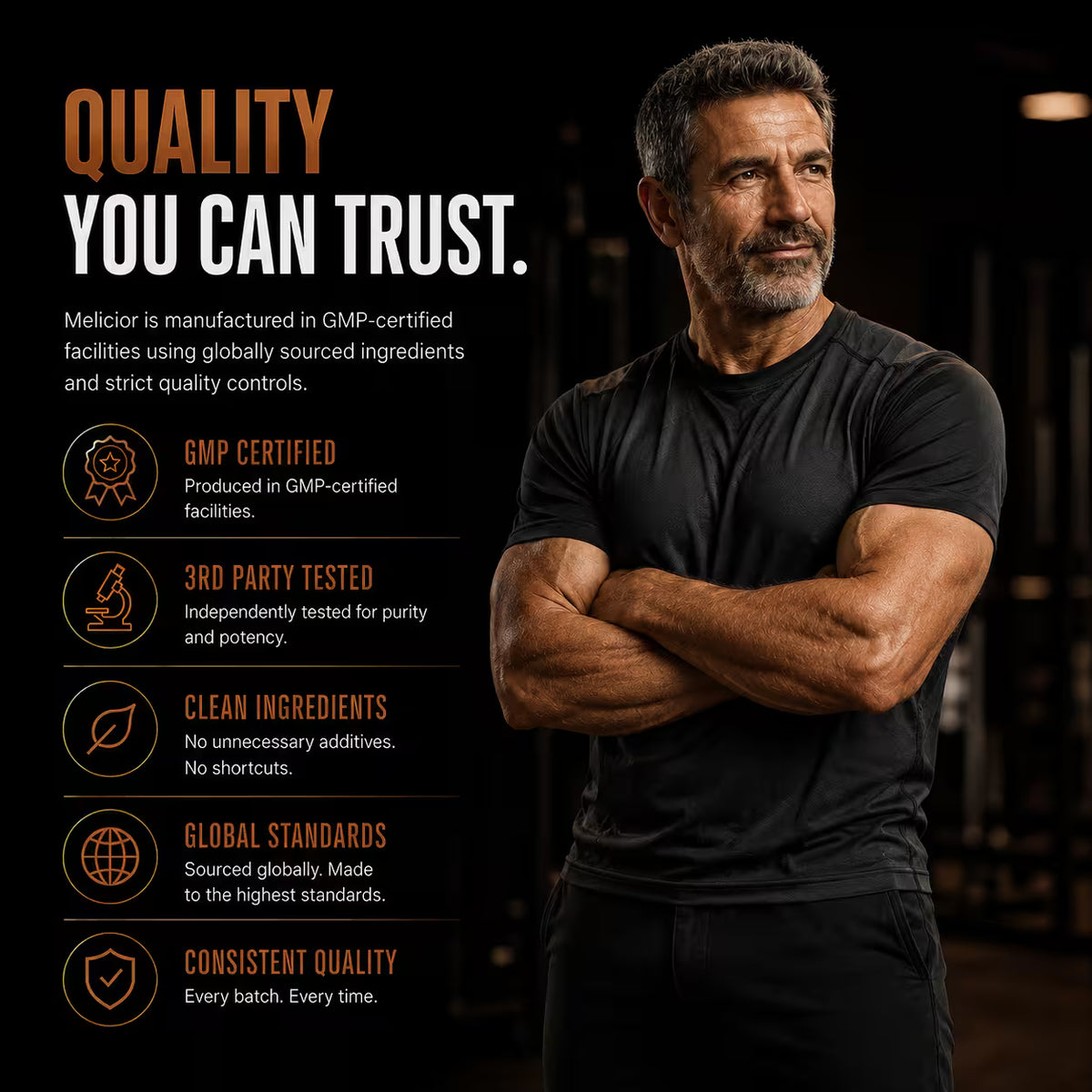 MELICIOR TESTOSTERONE SUPPORT